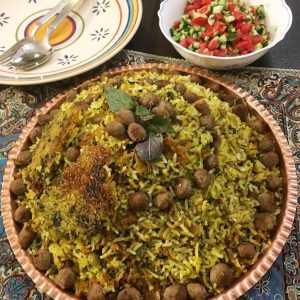  کلم‌ پلو شیرازی